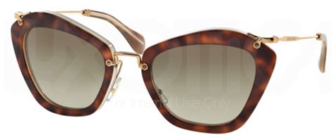 miu miu damen mu 10ns noir cateye sonnenbrille|MIU MIU .